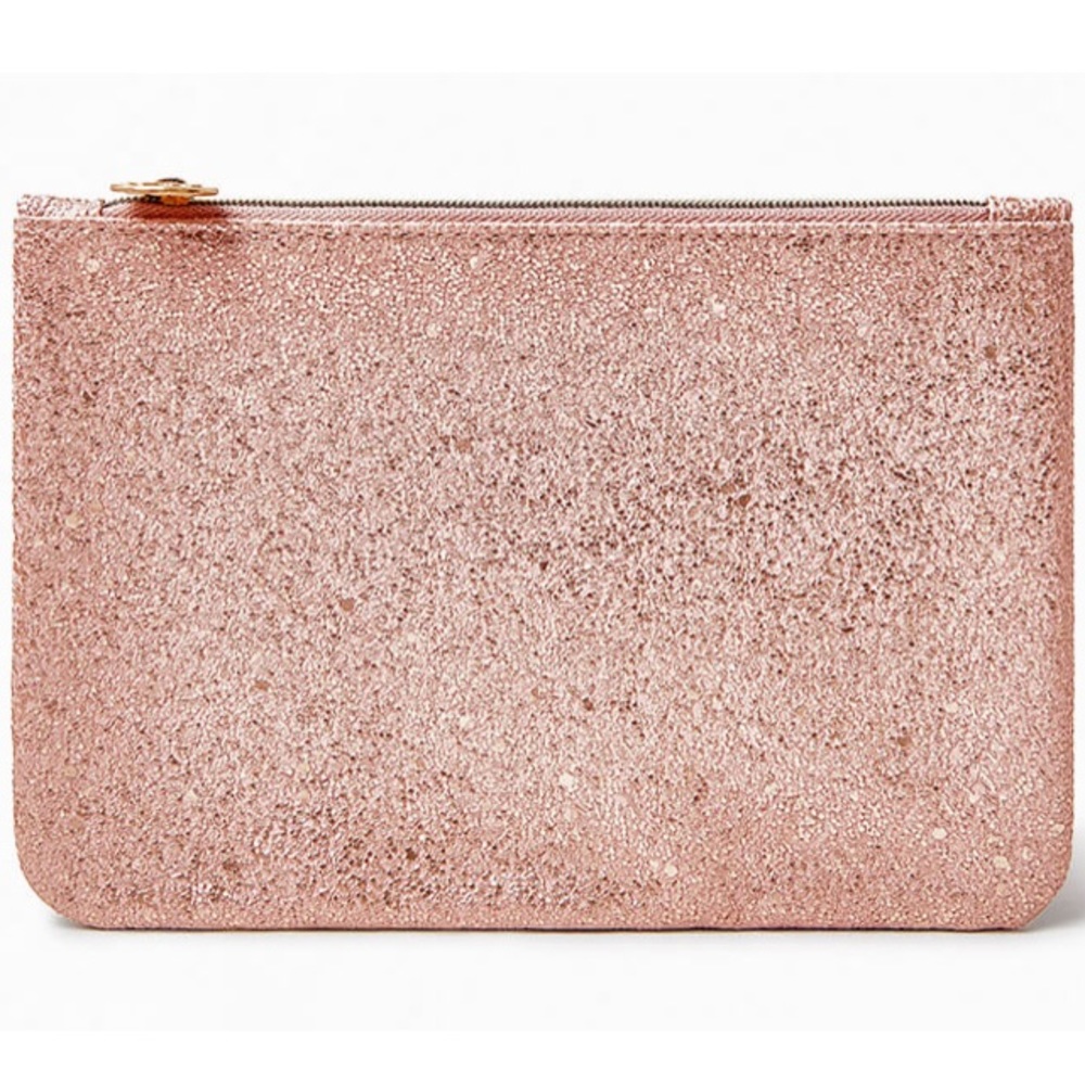 Pink Glitter Shimmering Pouch